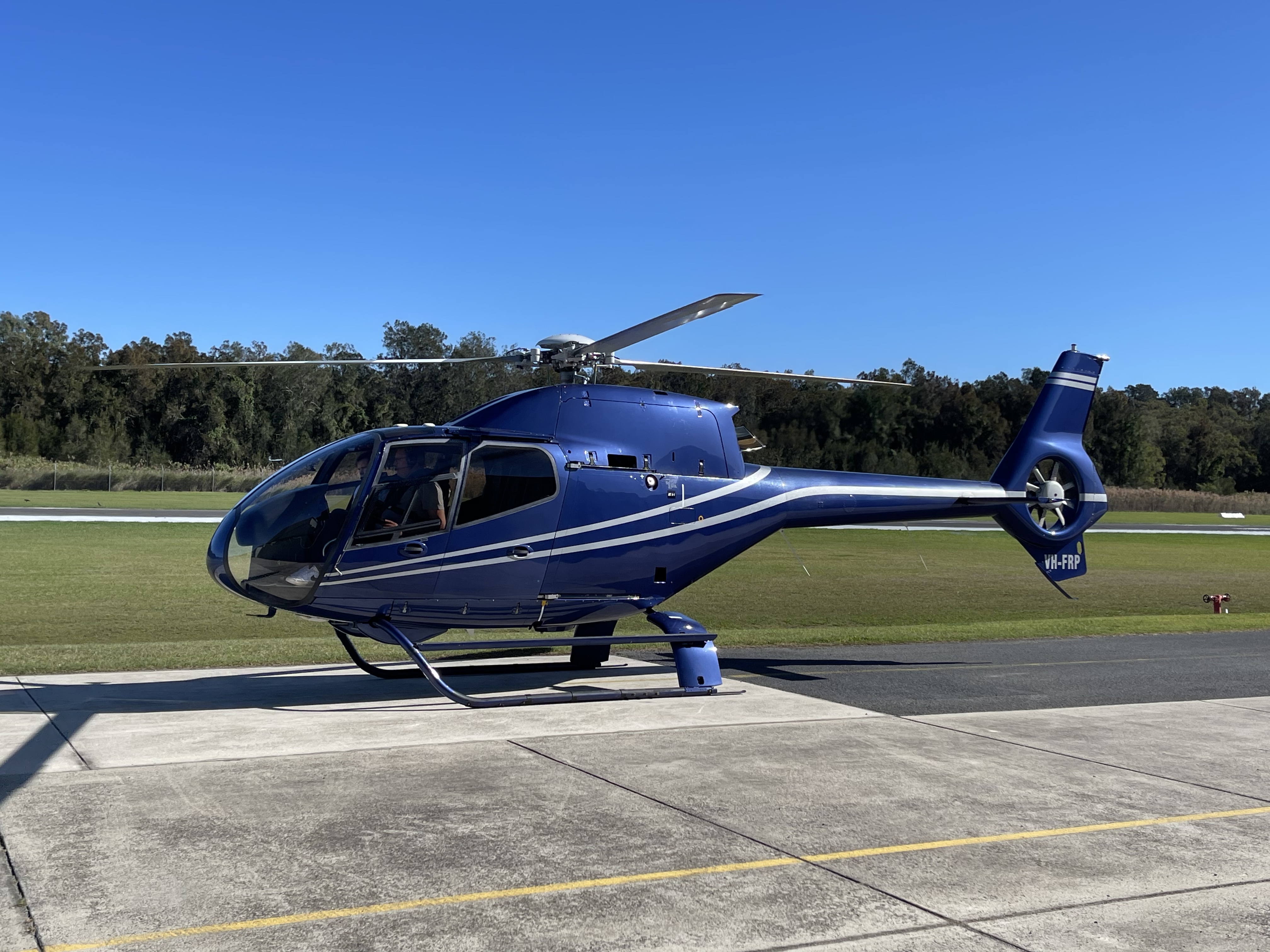 VH-FRP EC120B on ramp